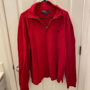 Polo Quarter Zip Sweater